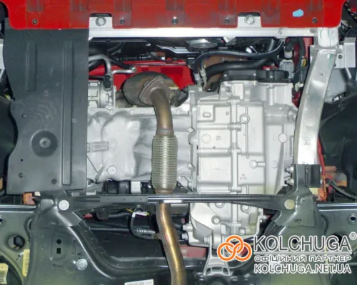 Металлическая защита двигателя и кпп Opel Corsa E 2014-2019