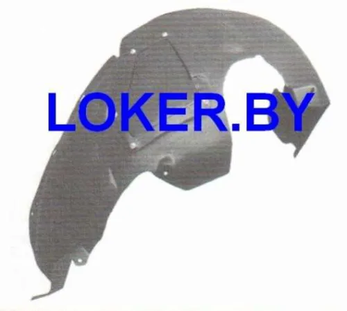 Защита крыла (подкрылок) передний правый Chrysler PT Cruiser 2000-2006