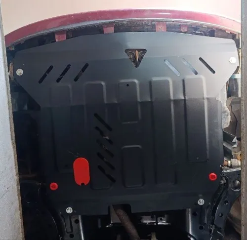 Металлическая защита двигателя и кпп Hyundai Matrix 2001-2008