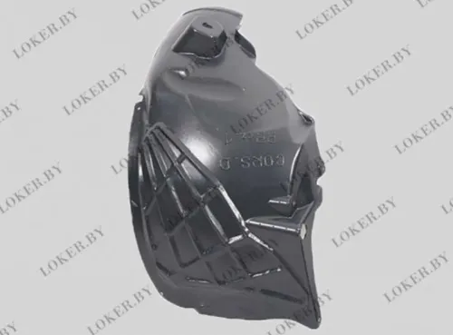 Защита крыла (подкрылок) передний правый Opel Corsa D 2006-2014  передняя часть