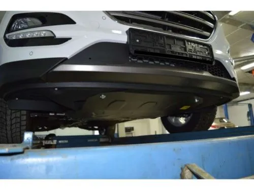 Металлическая защита двигателя и кпп Kia Sportage 4 2015-2022