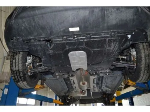 Металлическая защита двигателя и кпп Opel Combo D 2011-2017