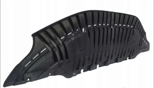 Пластиковая защита под передний бампер Audi A8 (D4) 2010-2014