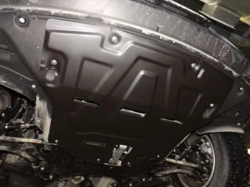 Металлическая защита двигателя и кпп Kia Sportage 4 2015-2022