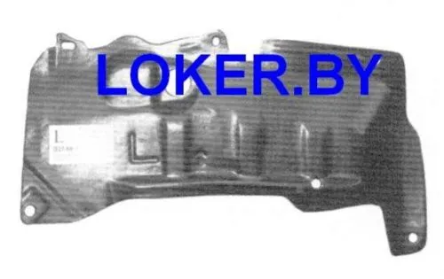 Пластиковая защита двигателя Nissan Almera N15 1995-2000