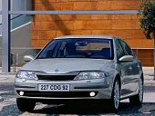Пластиковая защита под передний бампер Renault Laguna 2 2001-2007