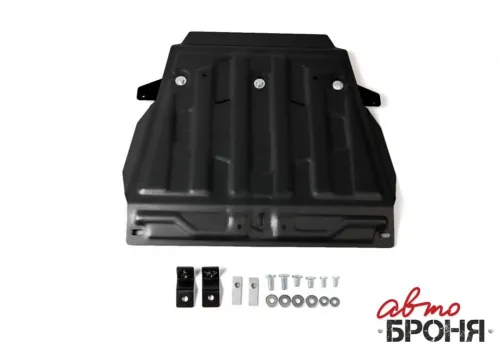 Металлическая защита двигателя Toyota Land Cruiser 200 2015-2021 1-я часть