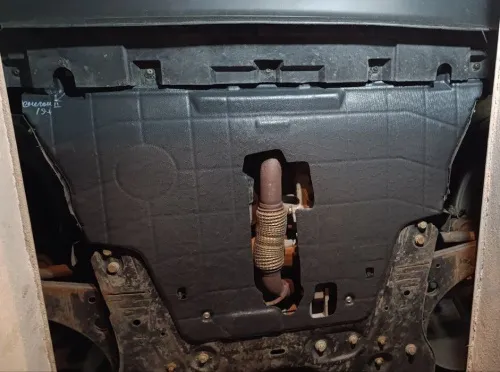 Пластиковая защита двигателя Fiat 500X 2014-