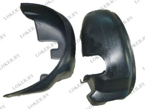 Защита задних крыльев пара 2шт Chevrolet Aveo T250 2006-2011 хэтчбек