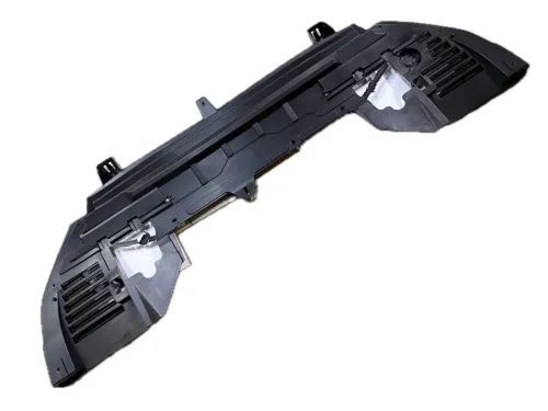 Пластиковая защита под бампер Peugeot 508 2011-2014