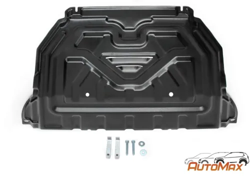 Металлическая защита двигателя и кпп Mitsubishi Outlander 3 2012-