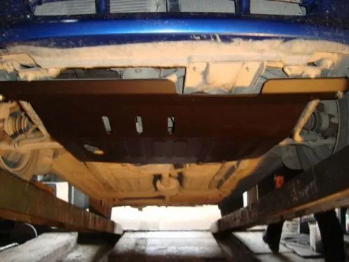 Металлическая защита двигателя и кпп Mazda Demio 1 1996-2003