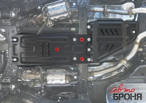 Металлическая защита кпп Toyota Land Cruiser 200 2007-2015