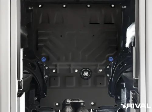 Металлическая защита двигателя и кпп Volkswagen Teramont 2020-