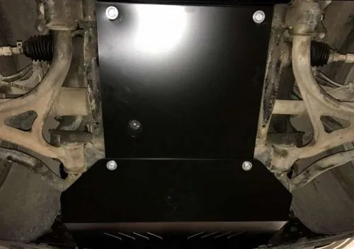 Металлическая защита радиаторов и двигателя Mercedes ML W163 1997-2005