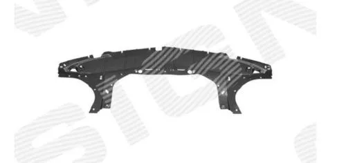 Пластиковая защита под передний бампер Chevrolet Equinox 2017-2021