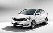 Защита передних крыльев пара 2шт Kia Rio 3 2015-2017