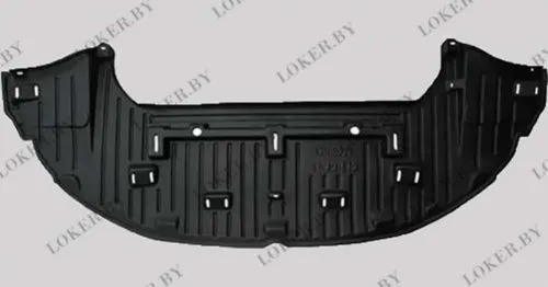 Пластиковая защита под передний бампер Citroen C4 2 2010-2018