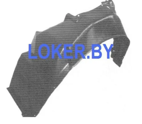 Защита крыла (подкрылок) передний левый Daewoo Lanos T150 2000-2009