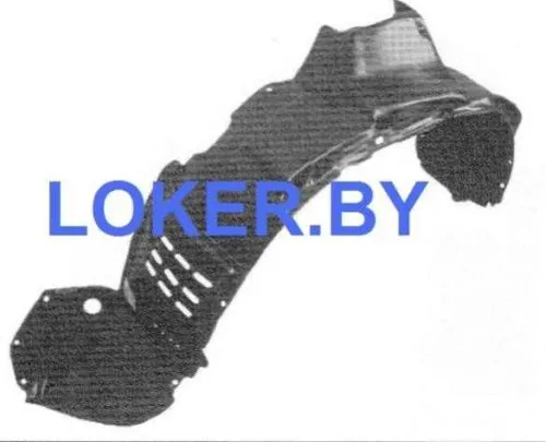 Защита крыла (подкрылок) передний левый Lexus RX 2 2003-2008