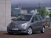 Пластиковая защита двигателя Mercedes B W245 2005-2011 бензин правая