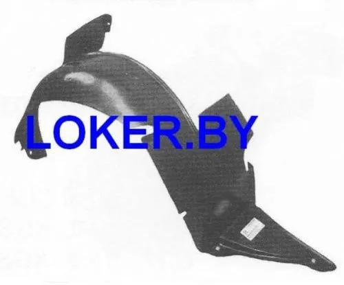 Защита крыла (подкрылок) передний правый Citroen Berlingo 1 1996-2002