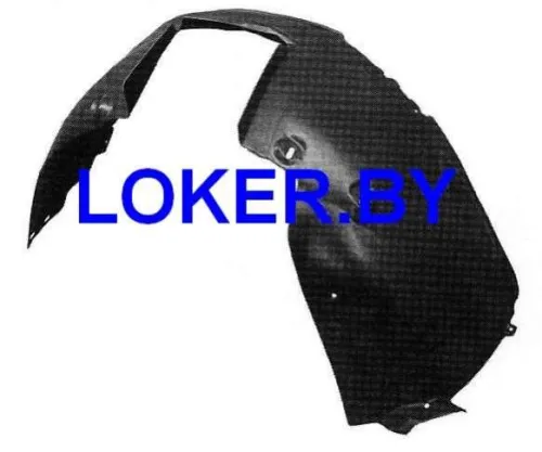 Защита крыла (подкрылок) передний левый Opel Tigra 2 2004-2009