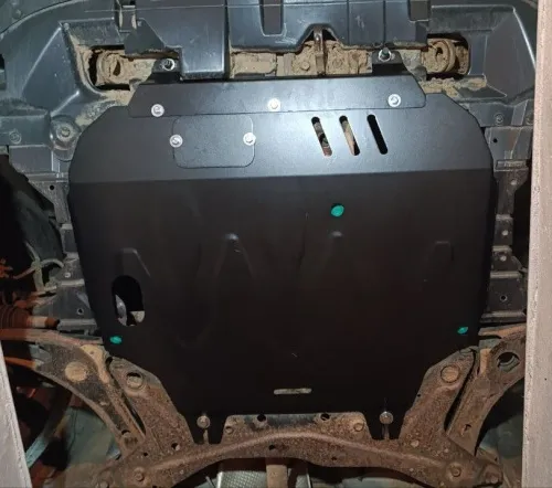 Металлическая защита двигателя и кпп Mitsubishi Outlander XL 2007-2012