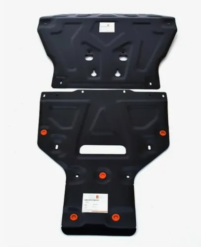 Металлическая защита радиаторов и двигателя Audi Q7 4M 2015-