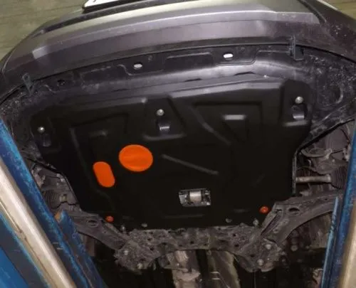 Металлическая защита двигателя и кпп Hyundai Creta 2016-2021