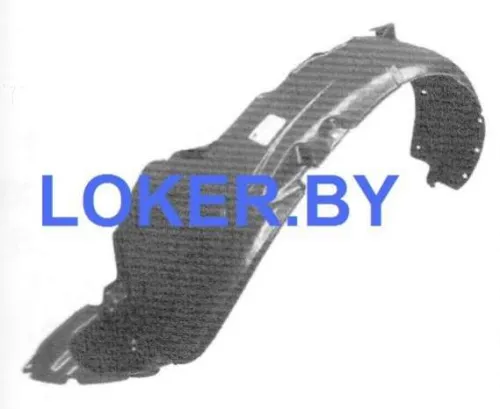 Защита крыла (подкрылок) передний левый Hyundai Santa FE 2 (CM) 2006-2009