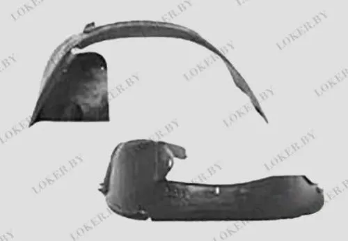 Защита крыла (подкрылок) передний левый Citroen Saxo 1996-2003