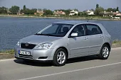 Защита крыла (подкрылок) передний левый Toyota Corolla E120 2000-2007