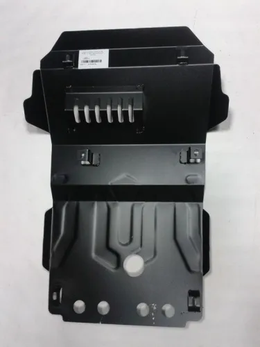 Металлическая защита радиаторов и двигателя Toyota Land Cruiser Prado 120 2002-2009