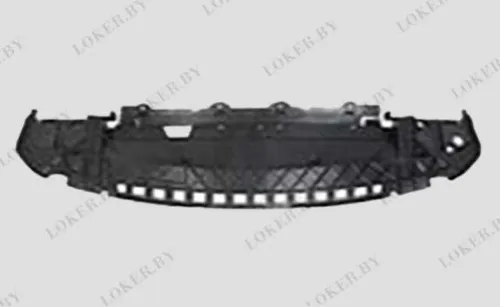 Пластиковая защита под передний бампер Renault Kangoo 2 2008-2020