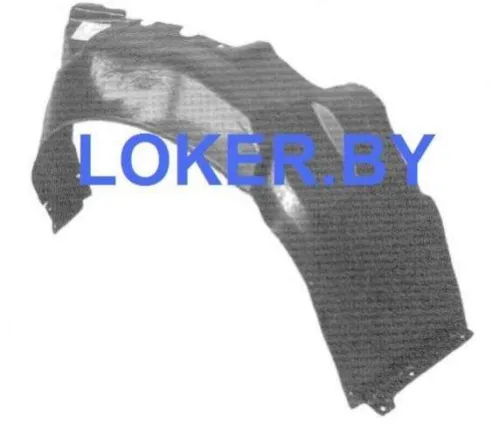 Защита крыла (подкрылок) передний правый Daewoo Lanos T150 2000-2009