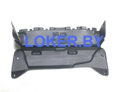 Пластиковая защита под передний бампер Renault Scenic 1 1999-2003