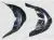 Защита задних крыльев пара 2шт Honda Accord 7 2002-2007