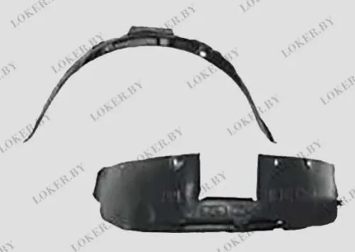 Защита крыла (подкрылок) передний правый Opel Corsa C 2000-2006