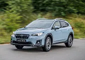 Защита задних крыльев пара 2шт Subaru XV 2 2017-