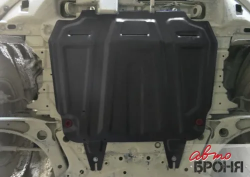 Металлическая защита двигателя и кпп Mitsubishi Outlander XL 2007-2012