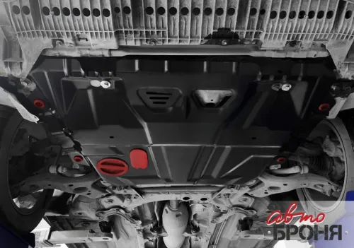 Металлическая защита двигателя и кпп Toyota Corolla E150 2006-2013