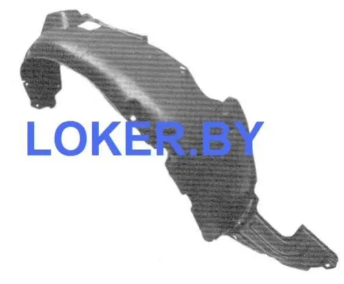 Защита крыла (подкрылок) передний правый Hyundai i30 FD 2007-2010