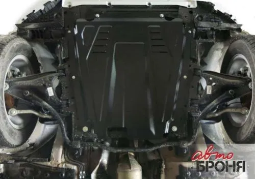 Металлическая защита двигателя и кпп Renault Logan 1 2004-2014