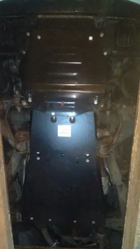 Металлическая защита кпп и рк Lexus LX 3 2007-2015