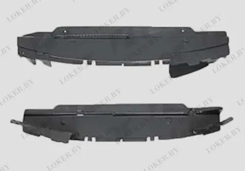 Пластиковая защита под передний бампер Renault Symbol 1 2002-2008