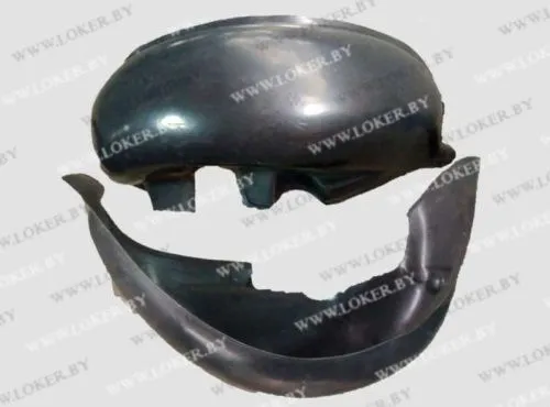 Защита задних крыльев пара 2шт Mitsubishi Lancer 10 2007-2017