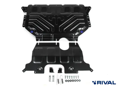 Металлическая защита двигателя и кпп Volkswagen Teramont 2020-