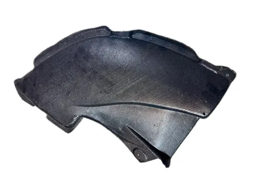 Пластиковая защита под передний бампер Peugeot 607 2000-2005 левая