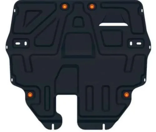 Металлическая защита двигателя и кпп Volkswagen Polo V (Mk5) 2008-2020